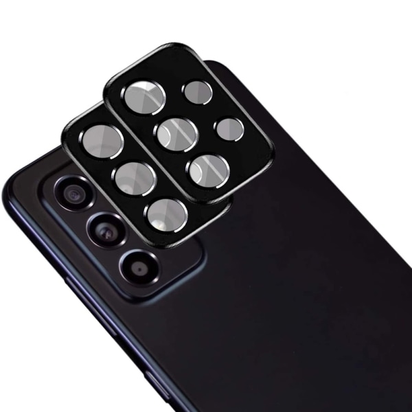 2-PAK Samsung Galaxy A53 5G kameralinsecover 2.5D HD-Clear Transparent