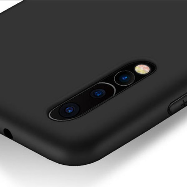 Huawei P20 Pro - Stilrent Mat Silikoncover fra NKOBEE Svart