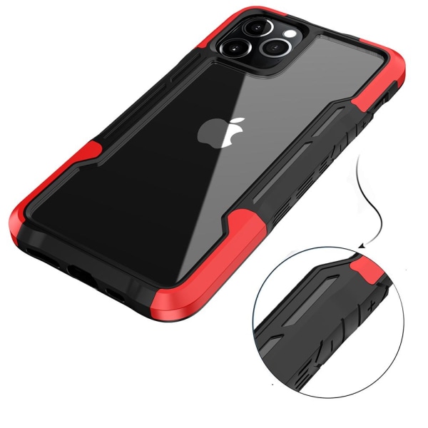 iPhone 12 Pro Max - Stilrent Skyddande ARMOR Skal Röd