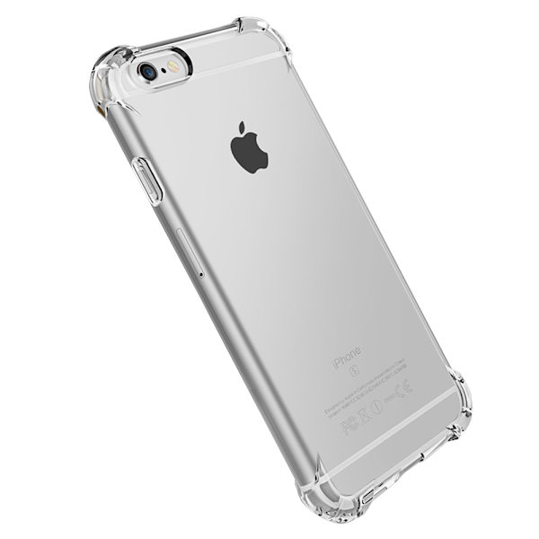 Silikonskal - iPhone 8 Transparent/Genomskinlig