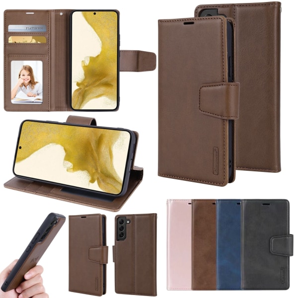 Professionellt 2 i 1 Pl�nboksfodral - Samsung Galaxy S23 Svart