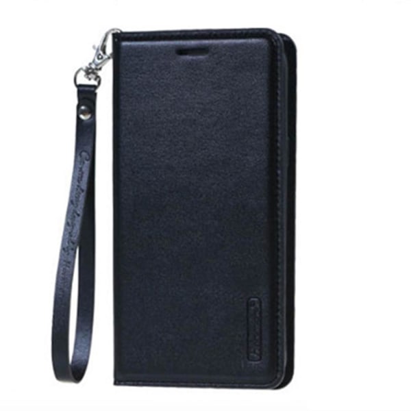 iPhone 12 Mini - Effektivt stilig HANMAN lommebokdeksel Svart