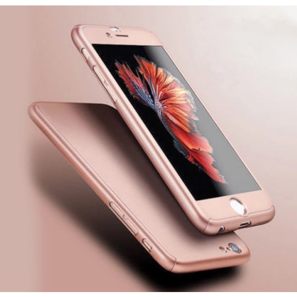 Stilrent Skyddsfodral f�r iPhone 6/6S  (Fram och bak) Roséguld