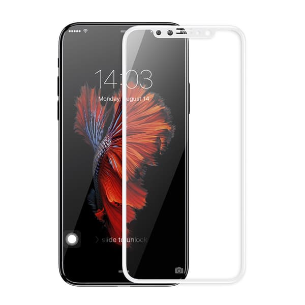 HuTech Originalskydd för iPhone X (2-PACK) Svart