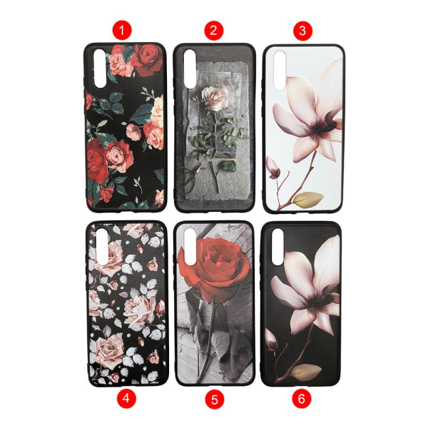 Blommiga skal f�r Huawei P20 Pro 2