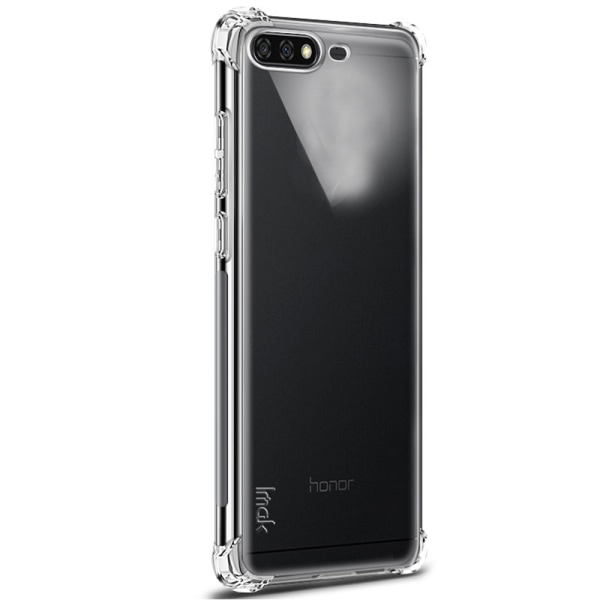 Huawei Y6 2018 - Robust Skal med Tykke Hjørner Transparent/Genomskinlig