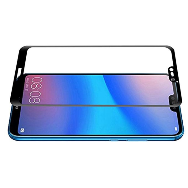 2-PACK Skärmskydd 2.5D HD 0,3mm Huawei P20 Lite Svart