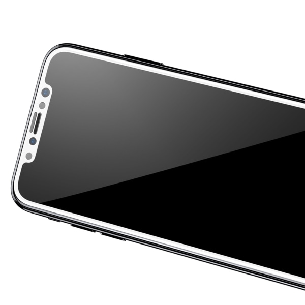 HeliGuards Skärmskydd för iPhone X (Skärmskydd Full-cover) Svart