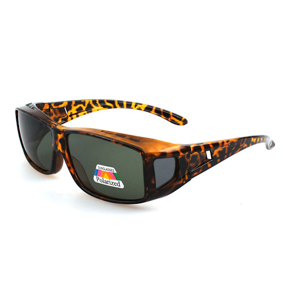 Solglas�gon Polarized �verdrag f�r vanliga Glas�gon 2