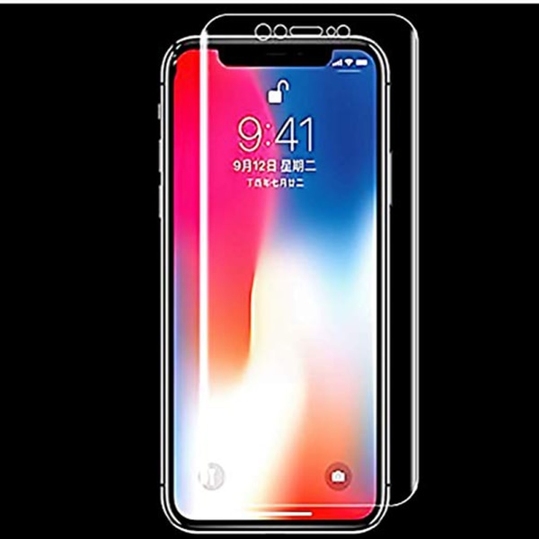 iPhone XR 2-PACK Skärmskydd 9H Nano-Soft Screen-Fit HD-Clear Transparent/Genomskinlig