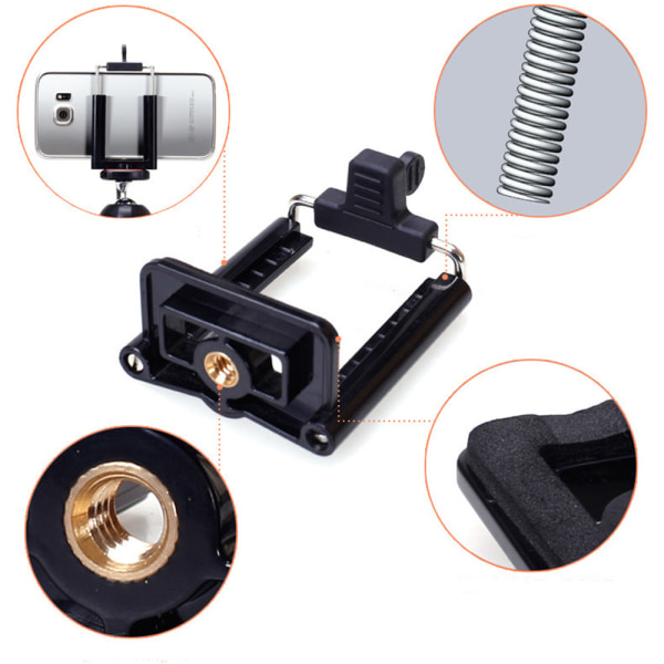 Mini Tripod H�llbar Smidig Svart