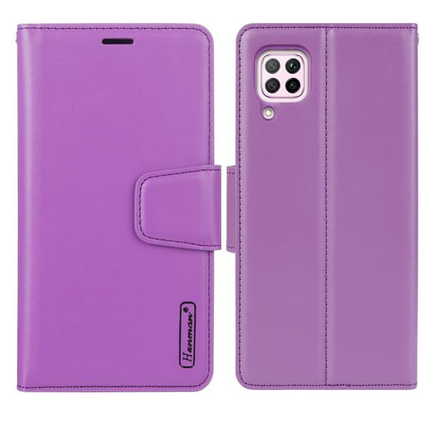 Huawei P40 Lite - Stilrent Hanman Plånboksfodral Rosaröd