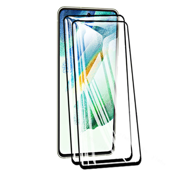 Heltäckande Härdat Glas 2.5D Skärmskydd Galaxy S23 Plus (2-pack) Transparent
