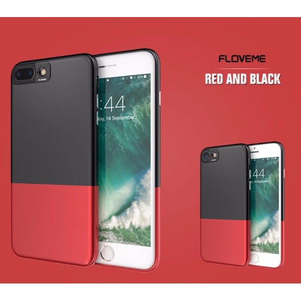 iPhone 7 - Stilrent skal i 2 delar från FLOVEME Vit/Roséguld