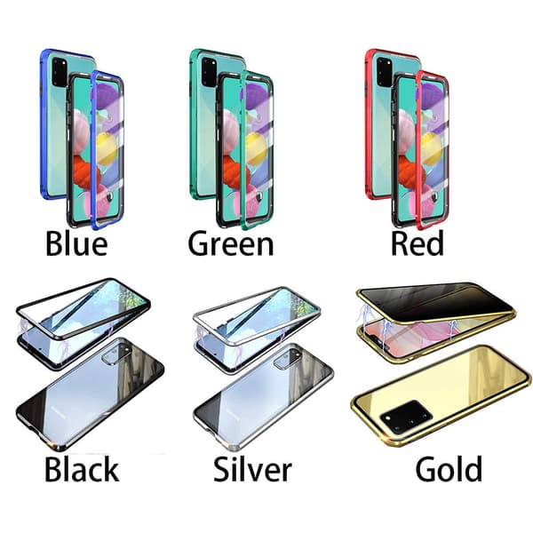 Effektfullt Dubbelskal - Samsung Galaxy S20 Grön