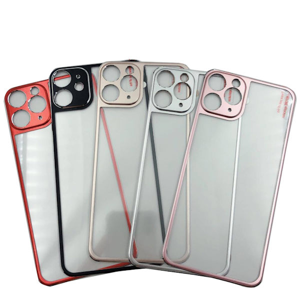 Baksida Skärmskydd i11 Pro Max Aluminium + Titanlegerings metall Silver