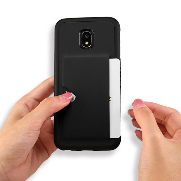 Samsung Galaxy J3 2017 - Praktiskt Skal Svart