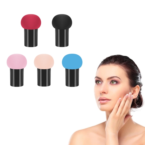 Smidigt Effektfull Smink Svamp Multifunktionell Rosa