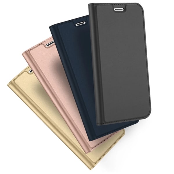 Fodral med Kortfack (SKIN Pro SERIES) till iPhone X/XS Guld