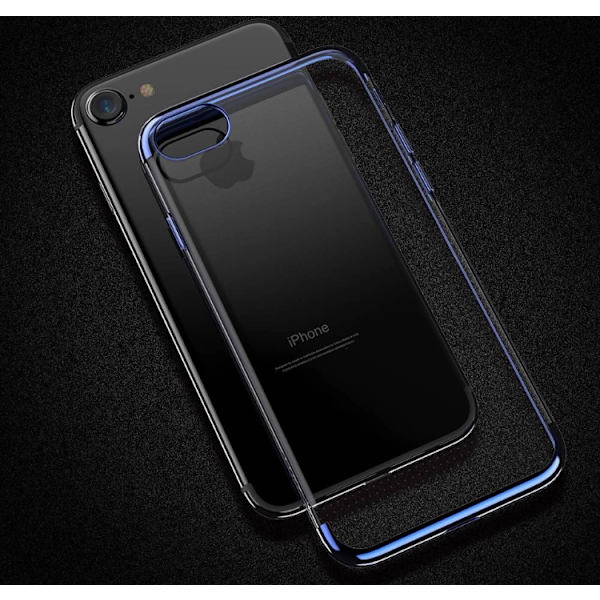iPhone 7 PLUS - Stilrent och Elegant Silikonskal från FLOVEME Silver