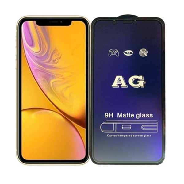iPhone XR Anti Blue-Ray Anti-Fingerprints Skärmskydd Transparent/Genomskinlig