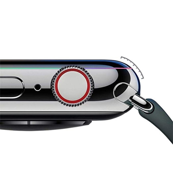 3D Täyskansi Näytönsuoja Apple iWatch Series 4/5:lle Svart 40mm