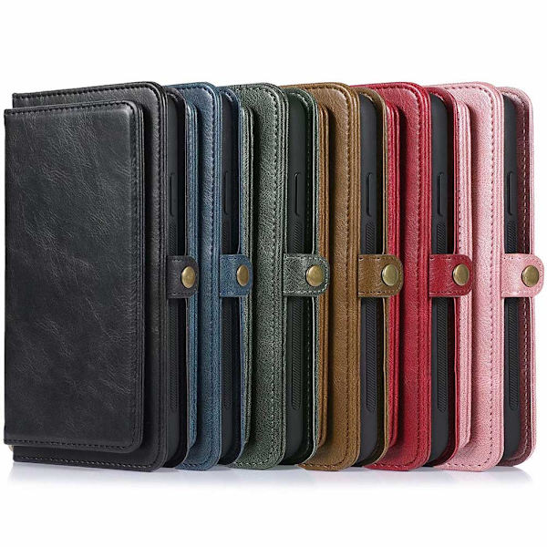 Samsung Galaxy S10 Plus - Smart Effective Wallet Cover Brun