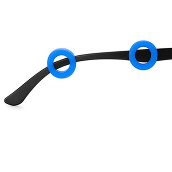 Mjuka Bekväma Silikon Anti-Slip Glasögonkudde Mörkblå