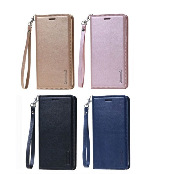 Elegant Smart Hanman Plånboksfodral - Huawei Y6 2019 Svart