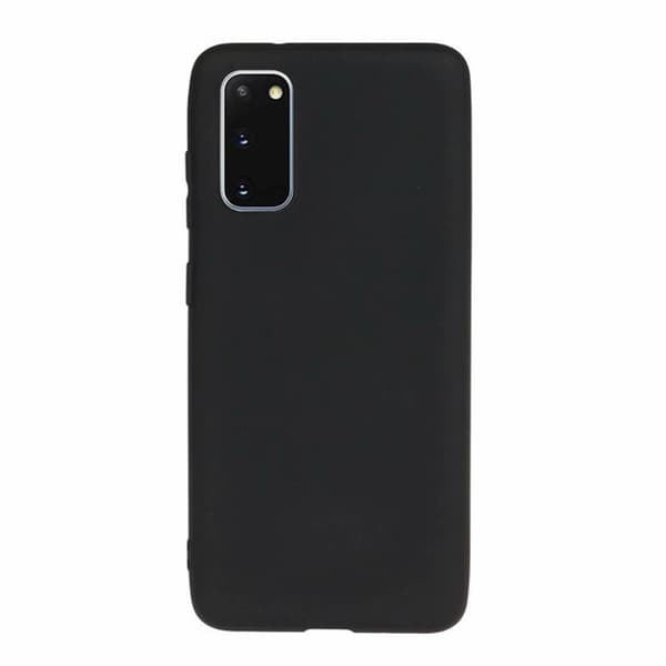 Gjennomtenkt Silikondeksel - Samsung Galaxy S20 Grön