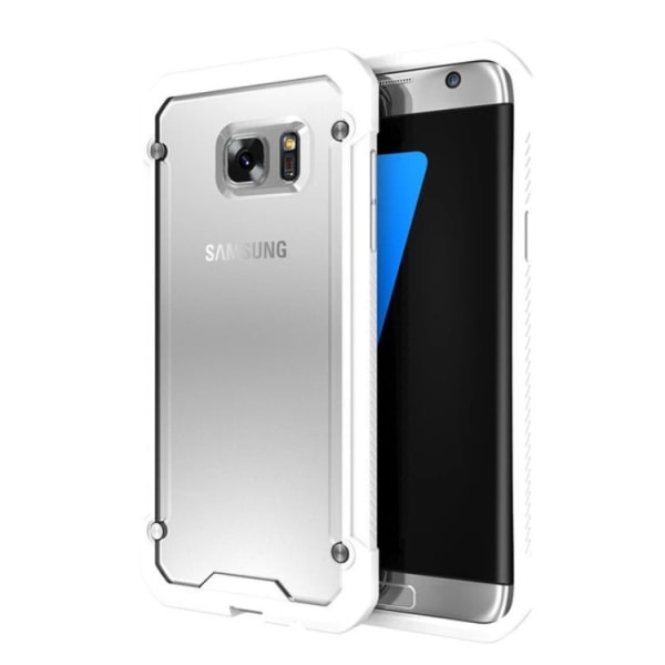 Samsung Galaxy S7 Edge - Kestävä iskuja vaimentava kotelo Svart/Silver