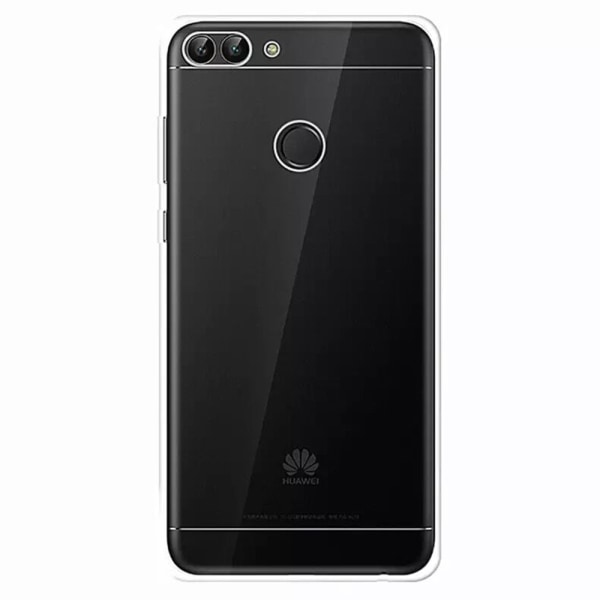 Huawei P Smart 2018 - Robust Skyddsskal i Silikon Transparent/Genomskinlig