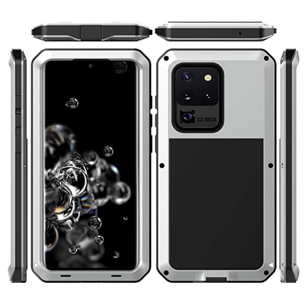 Stødabsorberende Skal - Samsung Galaxy S20 Ultra Silver