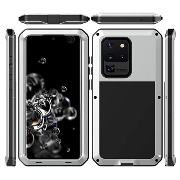 Støtdempende deksel - Samsung Galaxy S20 Ultra Röd
