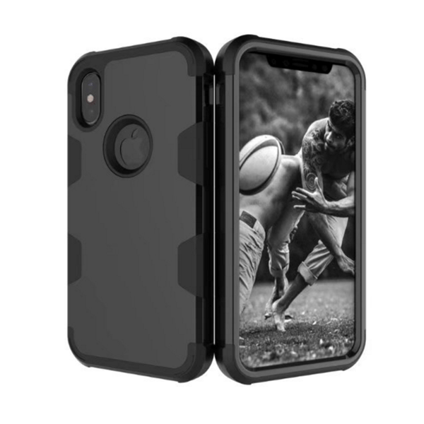 Skal till iPhone X/XS Aquablå/Grå Aquablå/Grå