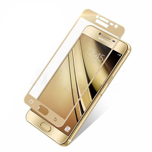 2-PACK Skärmskydd HuTech Samsung Galaxy J3 2017 Guld