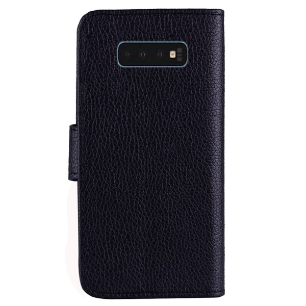 Elegant Robust Plånboksfodral NKOBEE - Samsung Galaxy S10E Brun