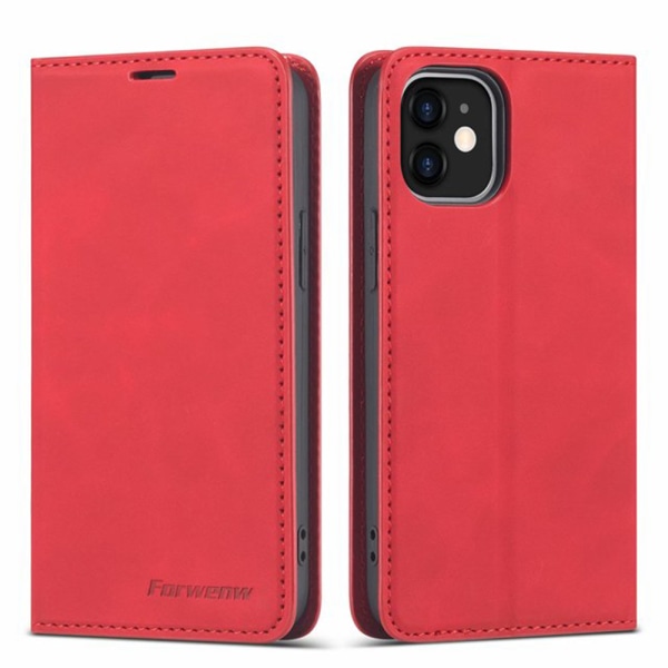 iPhone 12 - Lompakkokotelo FORWENW Blå