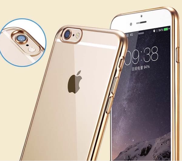 iPhone 6/6S - Stilrent Silikonskal från LEMAN Grå