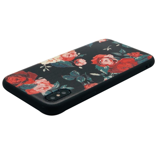 Blommiga skal för iPhone X/XS 2