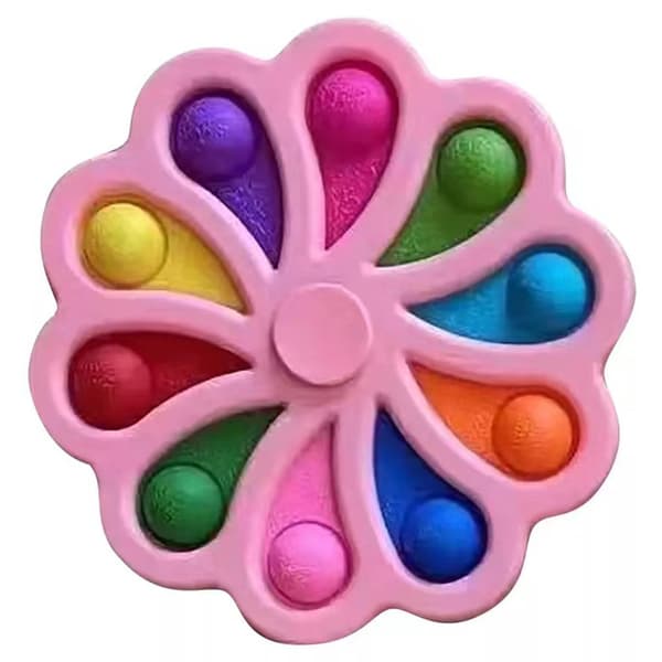 Slittålig Fidget Toy Simple Dimple Pop It Mandala