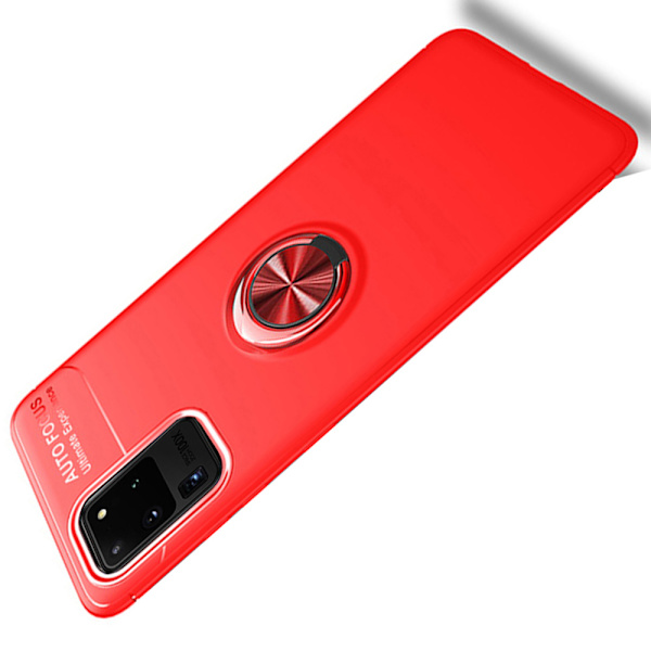 Praktiskt Skal med Ringhållare - Samsung Galaxy S20 Ultra Blå