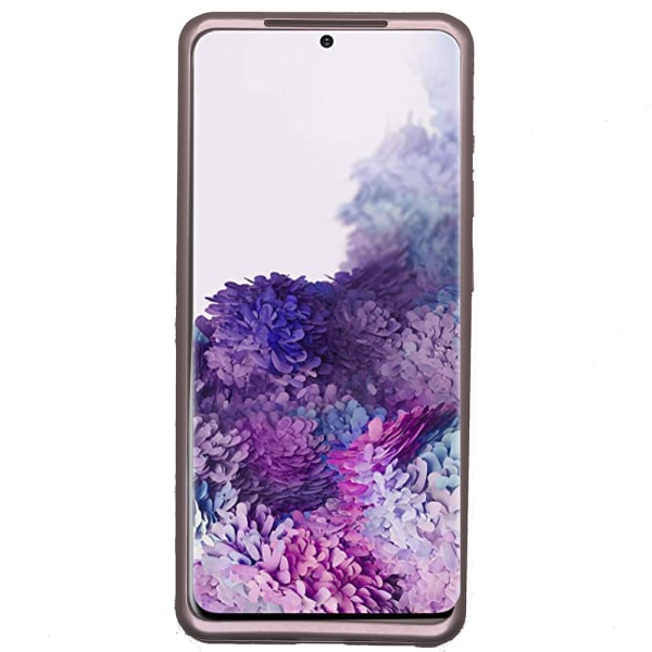 Samsung Galaxy S20 Plus - Stilfuldt cover inklusive skærmbeskytter Roséguld