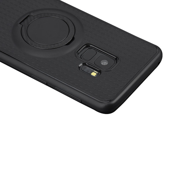 Skal med Ringhållare från FLOVEME för Samsung Galaxy S9 Guld