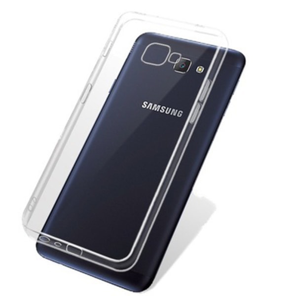 Floveme beskyttende silikondeksel - Samsung Galaxy J4+ 2018 Transparent/Genomskinlig