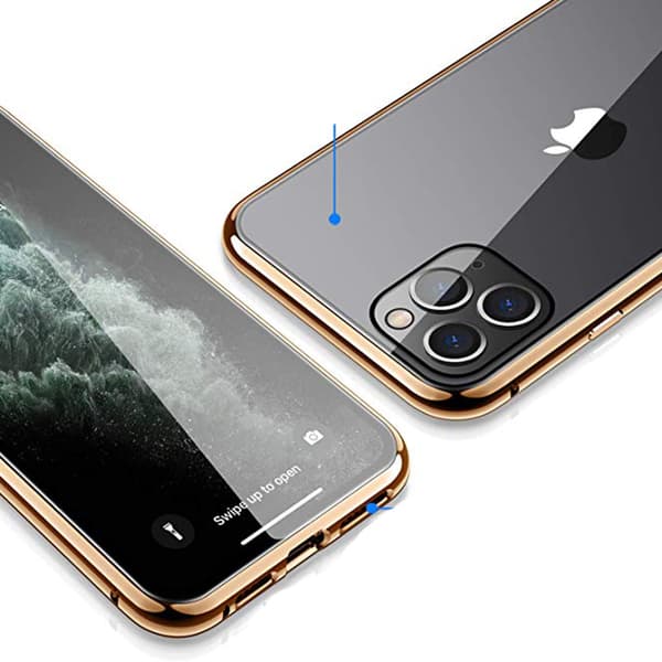 iPhone 11 Pro - Professionellt Heltäckande FLOVEME Skal Blå