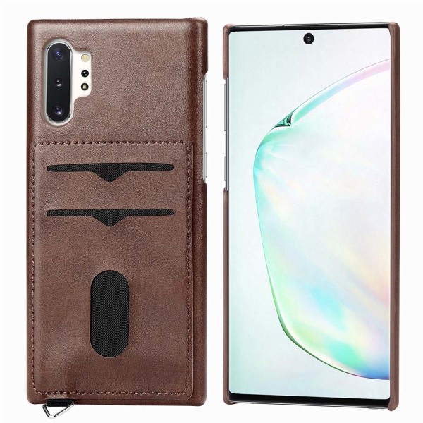 Skal med Kortfack - Samsung Galaxy Note10 Plus Grå