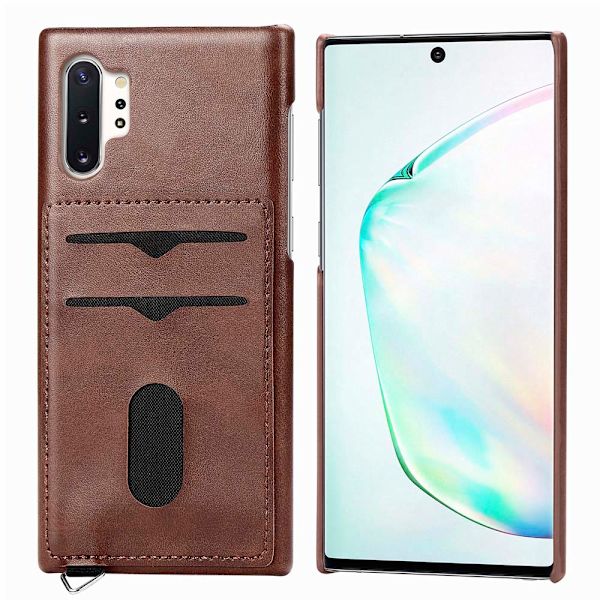 Skal med Kortfack - Samsung Galaxy Note10 Plus Svart