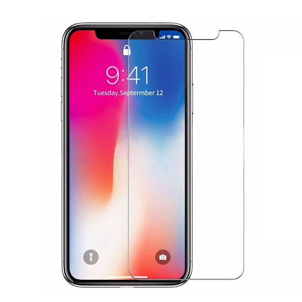 iPhone XS Max 2-PAK Skærmbeskyttere Standard 9H 0,3mm HD-Clear Transparent/Genomskinlig