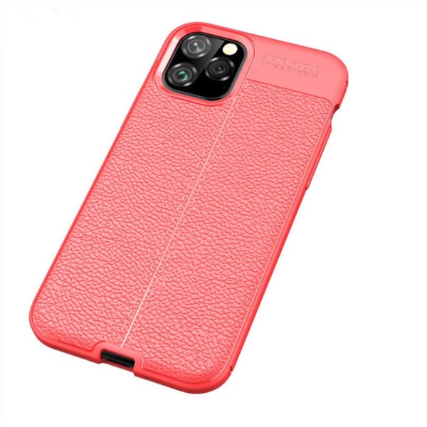 iPhone 11 - Stødabsorberende stilfuldt silikonecover Röd